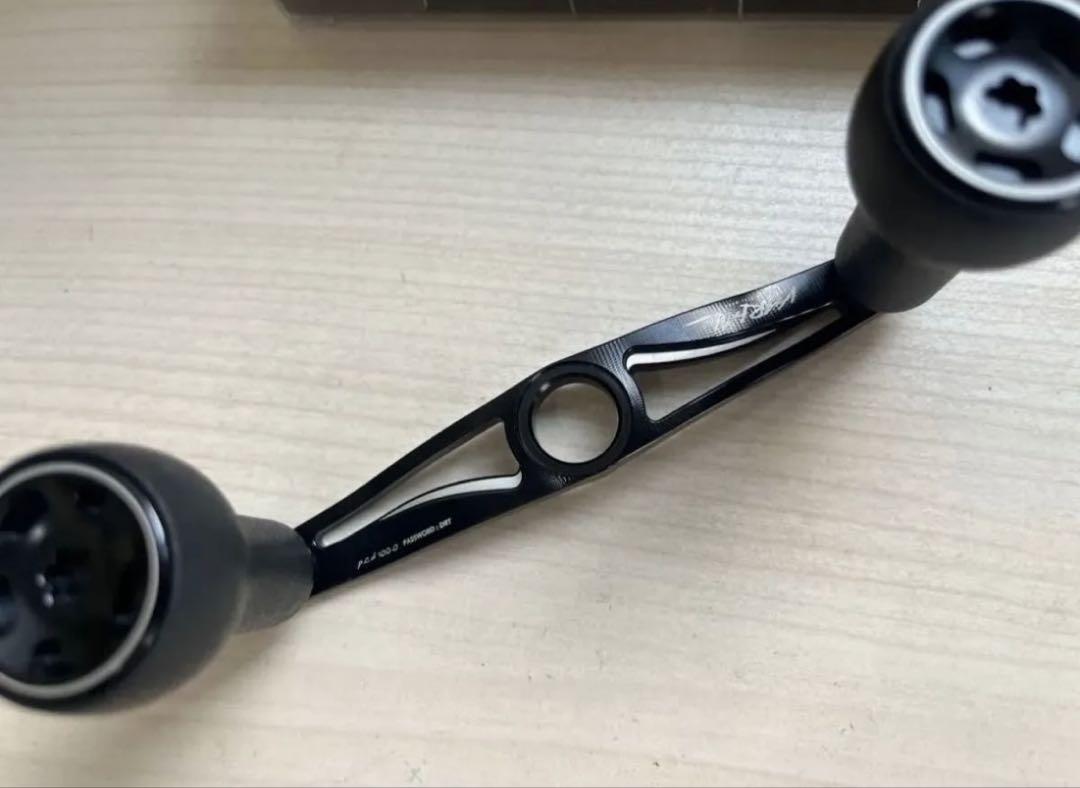 DRT VARIAL p.c.d. 100 Black×White DRT VARIAL HANDLE VARIAL p.c.d 100 black knob Fishing w/Box
