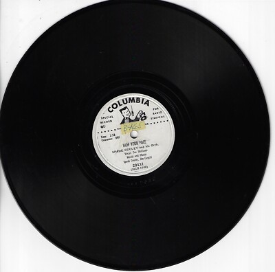 SPADE COOLEY HIDE YOUR FACE WLP PROMO USED VINYL 78RPM VINYL COLUMBIA 20431