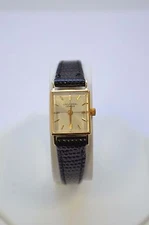 W569- UNIVERSAL GENEVE 18K  Solid Gold SQUARE AUTOMATIC WATCH