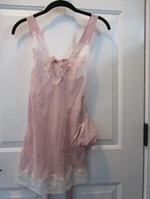 ADORE ME LILITH PINK UNLINED BABYDOLL + PANTY SIZE XS  NEW