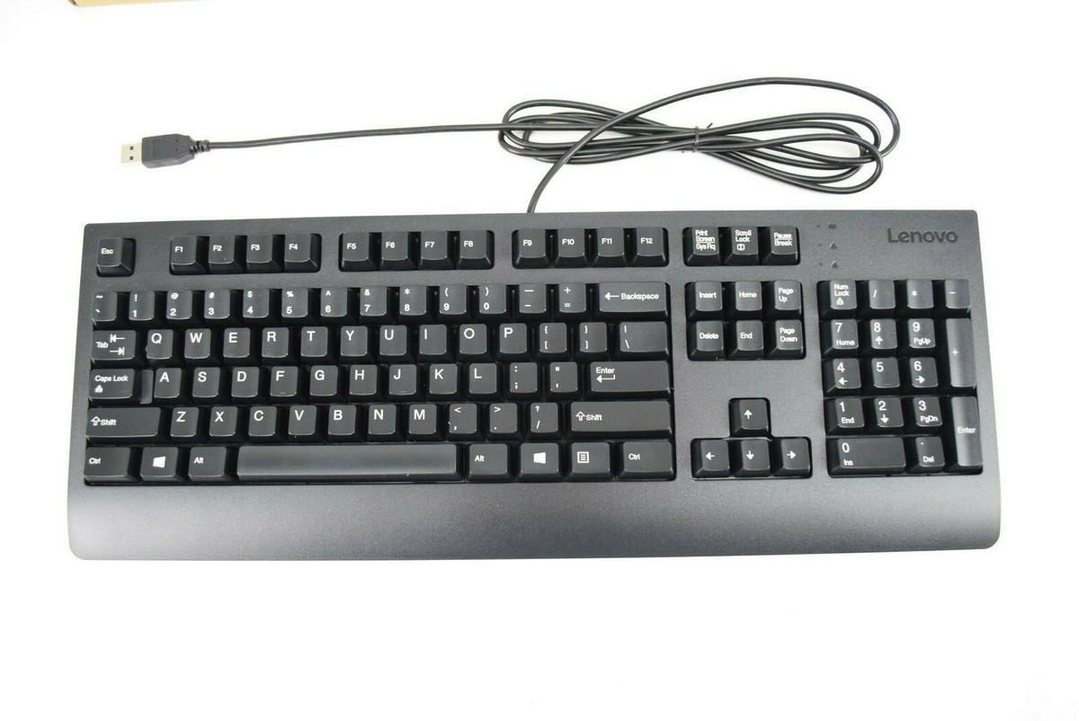 Lenovo SK-8827 有線キーボード ブラック 10個セット　新品未使用 Lenovo SK-8827 Preferred Pro II Wired Keyboard USB Ergonomic