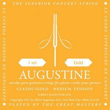 Gitarrensaiten: Augustine gold - Saiten für Konzertgitarre Flamencogitarre