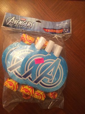 Avengers assemble Birthday BlowOuts 8 ct.-party supplies-Hallmark
