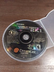 Pre-Owned WORLD SERIES BASEBALL 2K1 SEGA DREAMCAST NO MANUAL NO CASE