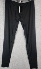 32 Degrees Heat Men's Stretch Quick-Dry Base Layer Pants, Black, Size Med NWT