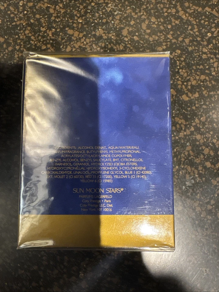 SUN MOON STARS de LAGERFELD. 3,4 OZ/100 ML. Nueva caja sellada. De colección y raro y difícil de encontrar Foto 2 de 4