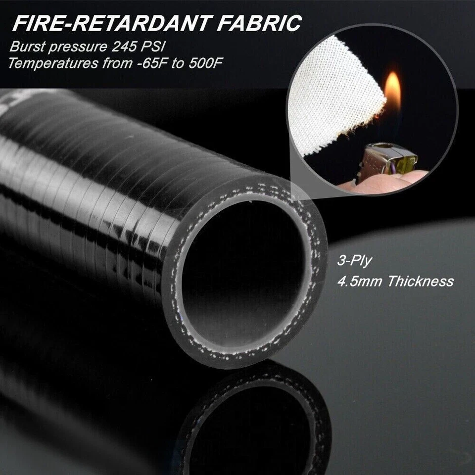 Silicone Radiator Heater Hose Kit Fits For 1992-2000 Honda Civic D15 D16 EG EK Foto 3 de 4