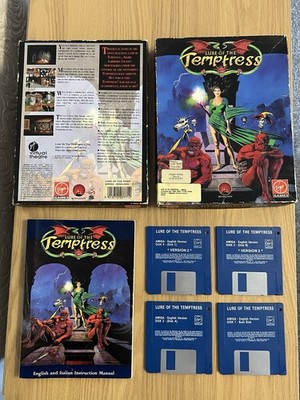 Amiga Lure of the Temptress Spiel - Originalverpackt & Ungetestet - Retro Geschenkidee 