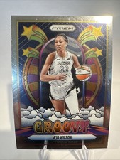 2025 Panini Prizm WNBA A’JA WILSON Groovy SP Las Vegas Aces #1