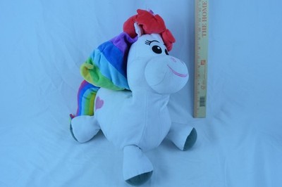Inside Out Disney Store Rainbow Unicorn Plush 16  Pixar