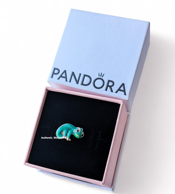 NEW 100% PANDORA Disney Tangled Pascal Color-changing Chameleon