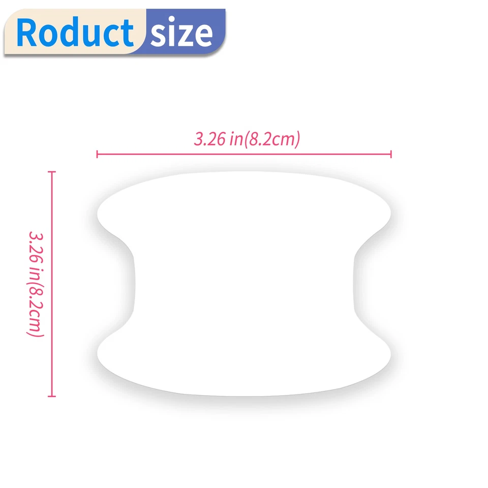 8Pcs Waterproof Car Door Handle Scratch Handlebar protection For RAV4 Highlander - Изображение 2 из 4