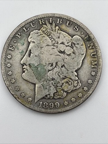 1899-S Morgan Silver Dollar, 90% Silver, Minted Only 2.562.000