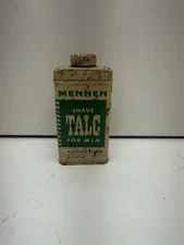 VTG 4 OZ MENNEN NEUTRAL TINT SHAVE TALC Free shipping