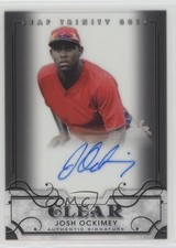 2016 Leaf Trinity Clear Auto Josh Ockimey #CA-JO1 Auto 0w7