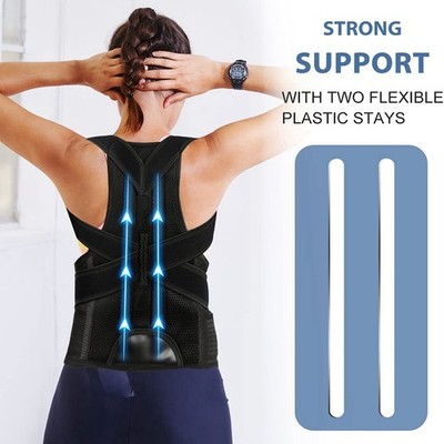 Heavy Lifting Posture Corrector Shoulder Straight Lower Back Brace Pain Relief