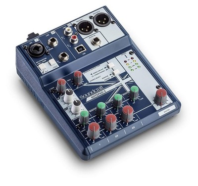 Soundcraft Notepad-5 Small-Format Analog Mixing Console with USB I/O,...