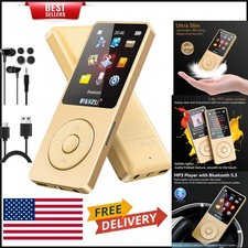 Gold Tone 64GB Bluetooth MP3 Player - Sports-Friendly with 128GB Expandability