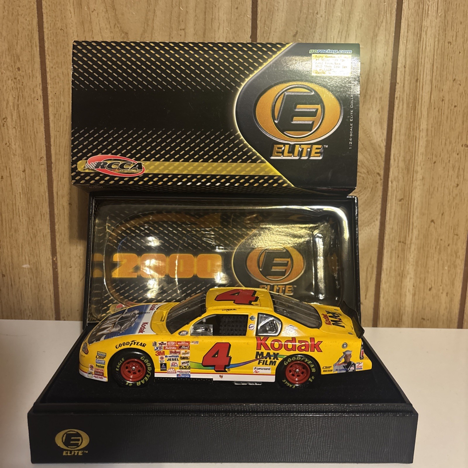 Bobby Hamilton #4 ~ Armed Forces Navy 2000 Monte Carlo ~ Elite ~ 1 of 1,008