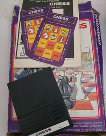 Mattel Intellivision Console 2609 A Bundle, Intellivoice Module, 8 Games, Read