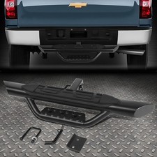 For 2 Receiver Truck Bed Heavy Duty Steel 3.75od Oval Towing Hitch Step Bar
