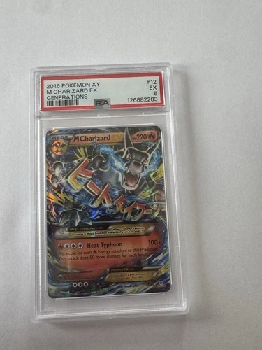 Pokemon Generations 2016 Mega Charizard Ex #12 PSA 6