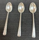 Towle Sterling Silver Candlelight 3 Demitasse Spoons No Monogram Excellent 32g