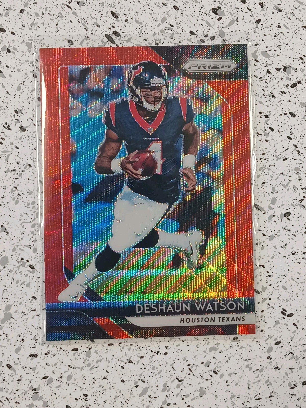 2018 Panini Prizm Deshaun Watson Prizm Red Wave #/149 #120