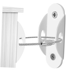 10 Pack Furniture Anchors for Baby Proofing, Anti Tip Furniture 10 pack White