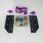 Vintage TMNT 1989 Ninja Turtles Foot Cruiser Turret Gun Parts Running Boards