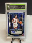 Dylan Harper Leaf Blue Shimmer Auto /35 Mint 9