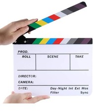 Cartoncino acrilico per registi cinematografici 11,8 "x9,5" per fotografia,...