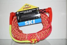 Connelly Proline Ski Series Universal Waterski Rope 75' With Handle Red/Volt NWT