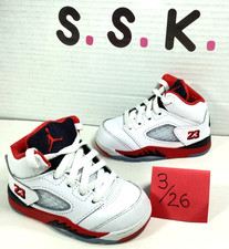 Nike Air Jordan 5 Retro Fire Red Toddler size 5c