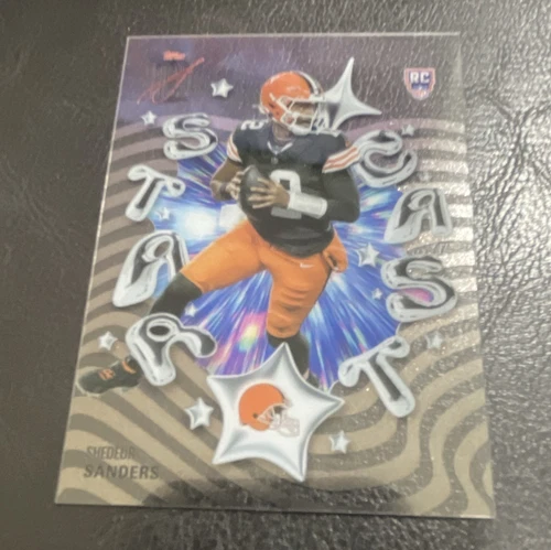 2025 Topps Signature Shedeur Sanders Base (RAW)