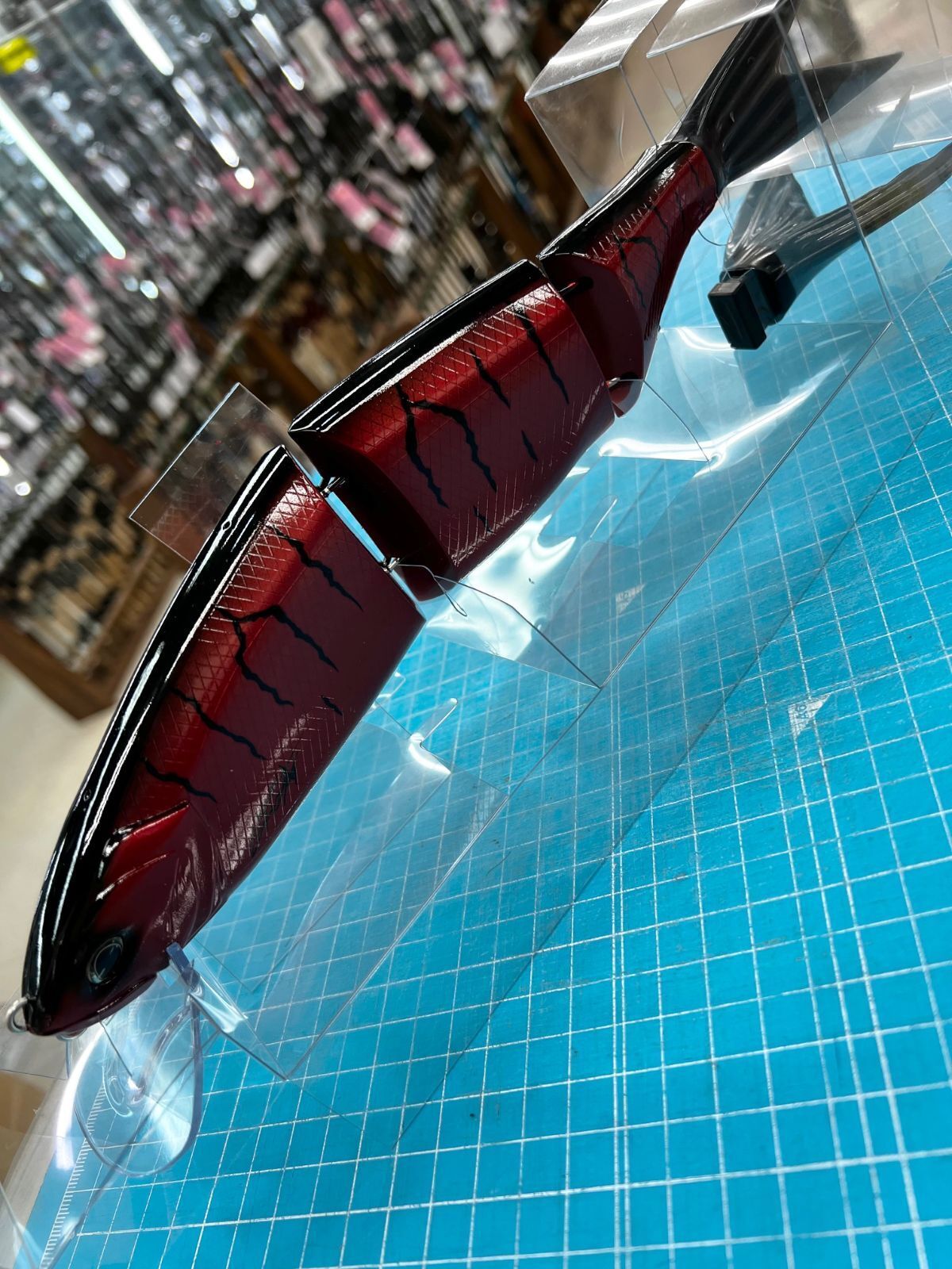 DRT Klash Ghost Red Demon Akaoni Color Big Bait Fishing Lure - Image 2