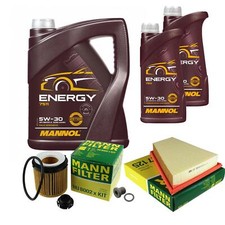 MANN Inspektionspaket 7 L MANNOL Energy 5W-30 für BMW X1 sDrive20i Z4 Roadster