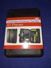 QVS Technician's Premium Tool Box 41 Piece CA216-K4 Socket Set Allen Keys Pliers