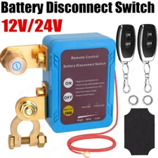 Remote Battery Disconnect Switch 12V 240A Upgrade Smart Voltage Kill Switch