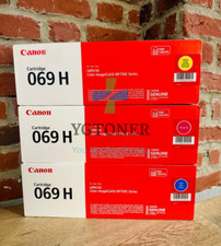 Canon 069H 3 Colour Set Toner Cartridge Cyan, Magenta, Yellow 