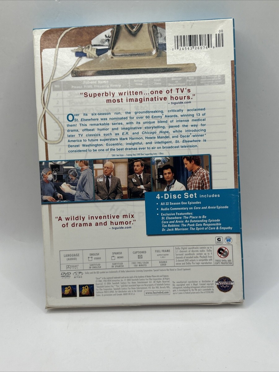 St Elsewhere: Season 1 (DVD) 24543260769| eBay