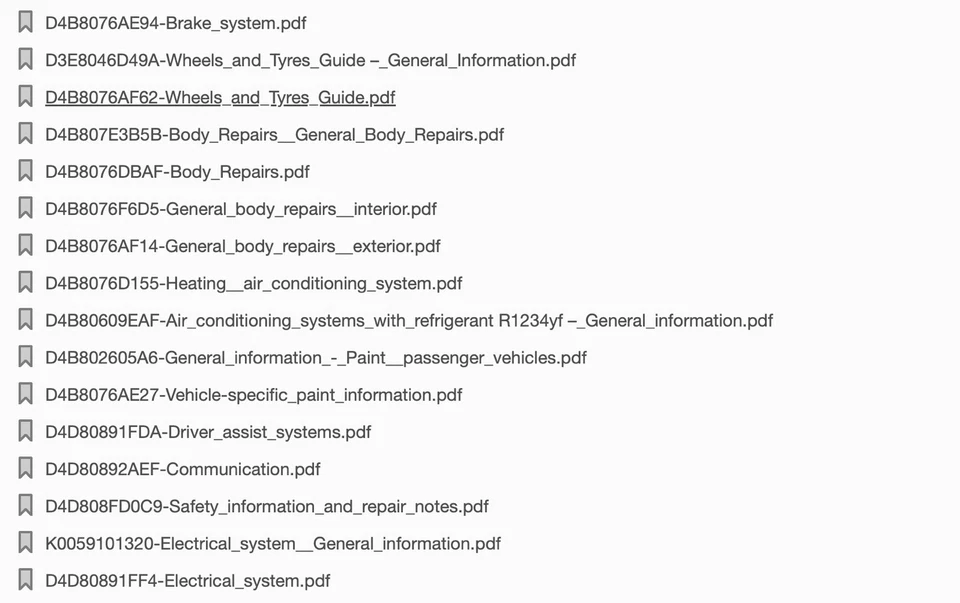 Volkswagen Polo (2020-2022) manuale officina riparazione su cd - Immagine 3 di 4