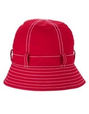 GYMBOREE BURST OF SPRING RED PICKSTITCH BUCKET HAT 0 12 24 2T 3T 4T 5T NWT