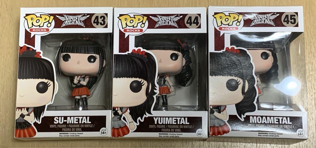 BABYMETAL Funko POP! ROCKS 3個セット