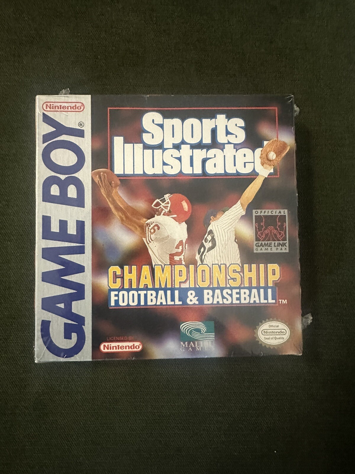 Sports Illustrated Championship Football & Baseball (Game Boy) NEW! SEALED!