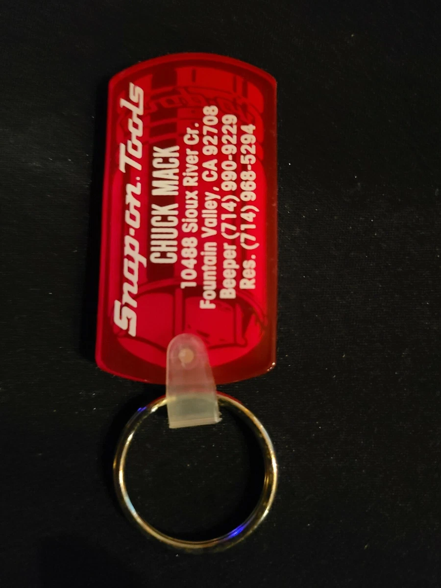 Snap on key best sale ring
