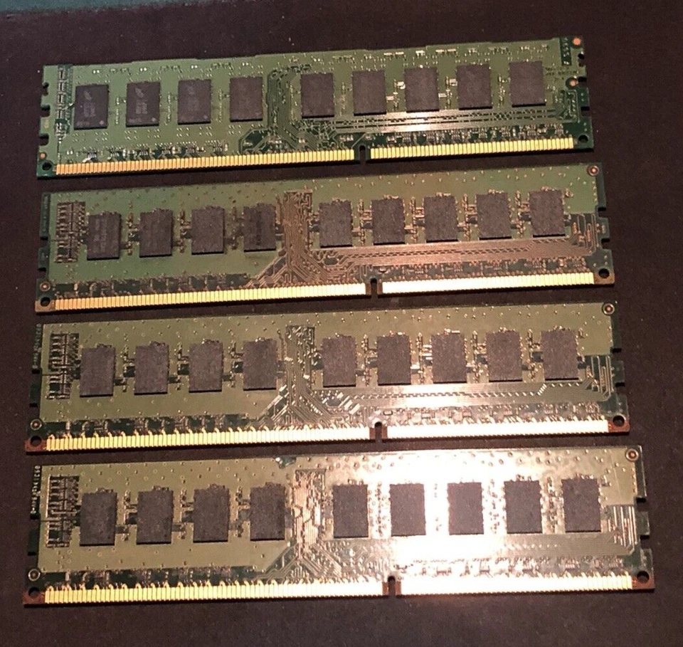 HP MEMORY 2GB 2RX8 PC3 10600E DDR3 500209-061 - 501540-00 - Immagine 4 di 4