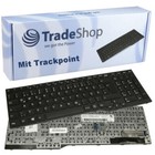 Original Tastatur mit Rahmen Trackpoint QWERTZ DE für Fujitsu Lifebook E754 E756
