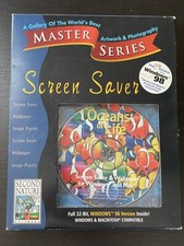 Oceans of Life CD ROM Screen Saver Snow Dance Floppy Disc Screen Saver