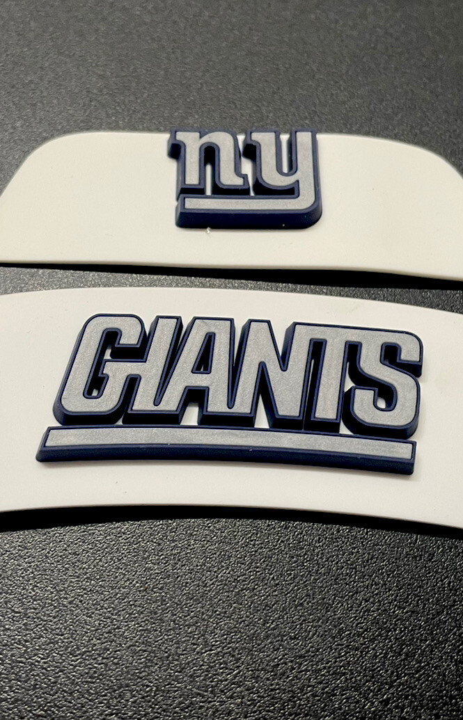 Football Helmet 3D Giants Flex Bumpers, for a Full Size Helmet